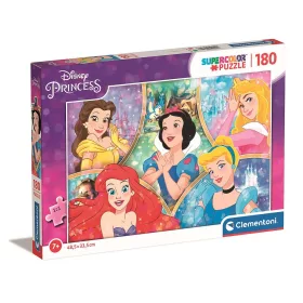   Puzzle Disney Princezné a ich vlastné kráľovstvá, 180 dielikov, Clementoni