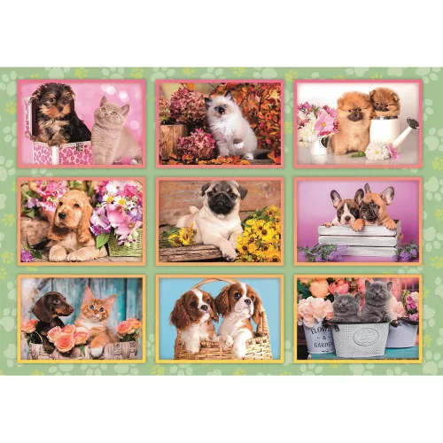 Puzzle Koláž zvieratiek 180 dielikov Clementoni