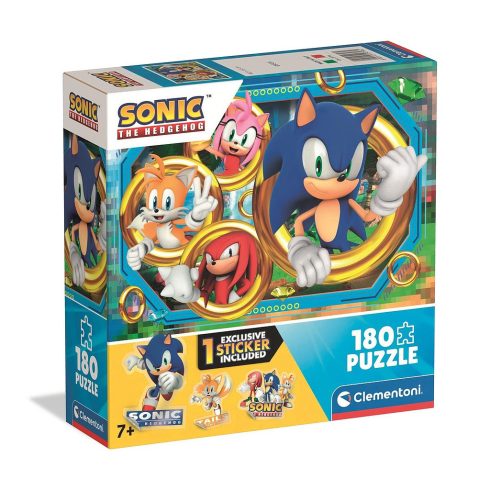 Sonic a sündisznó 180 db-os puzzle Clementoni