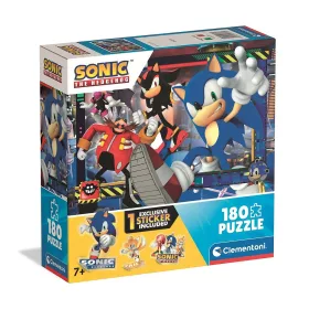   Puzzle Sonic the Hedgehog Spin Dash, 180 dielikov, Clementoni