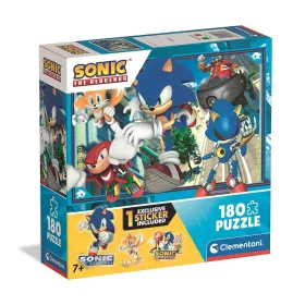   Puzzle Sonic the Hedgehog Turbo Trouble, 180 dielikov, Clementoni