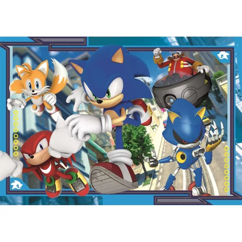 Puzzle Sonic the Hedgehog Turbo Trouble, 180 dielikov, Clementoni