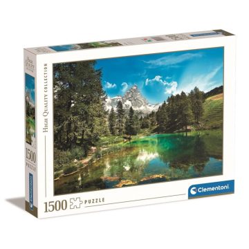 Ášj-Zéland Blue Lake 1500 db-os puzzle Clementoni