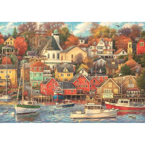 Port Good Times 1500-teiliges Kompaktpuzzle von Clementoni