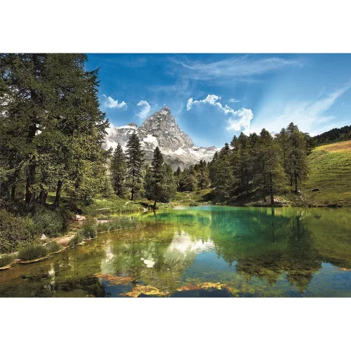 Kompaktné puzzle Clementoni Blue Lake z 1500 dielikov