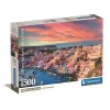 Taliansko Ostrov Procida 1500 dielikov Kompaktné puzzle Clementoni