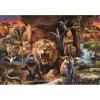 Kompaktné puzzle Animal Tribal Society 1500 dielikov Clementoni