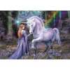 Kompaktné puzzle Anne Stokes Bluebell Wood 1500 dielikov Clementoni