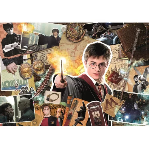 Harry Potter Scrapbook 1500 db-os Compact puzzle Clementoni