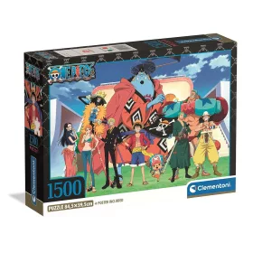 Kompaktné puzzle One Piece 1500 dielikov Clementoni