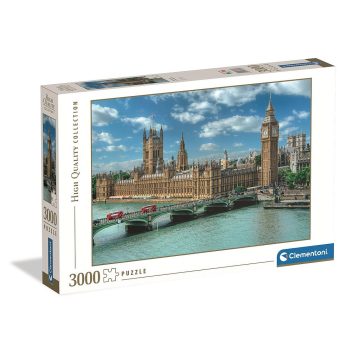 London The House of Parliament 3000 db-os puzzle Clementoni