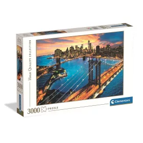 Puzzle Clementoni New York Bridges s 3000 dielikmi