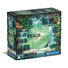 Vízesés Flow 500 db-os Peace puzzle Clementoni