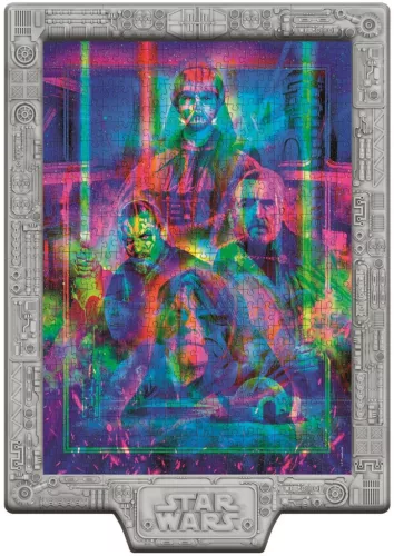 Star Wars Metamorphic 520 db-os puzzle LED-es keretben Clementoni
