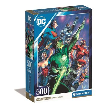 Az Igazság Ligája 500 db-os Compact puzzle Clementoni