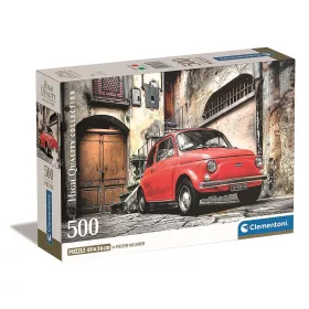 Car Cinquecento 500 dijelova puzzle Clementoni