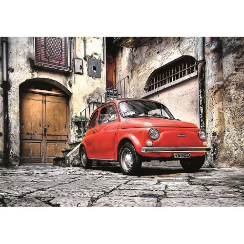 Auto Cinquecento 500 dielikov puzzle Clementoni