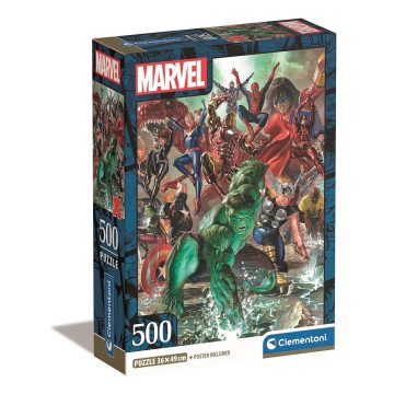 Bosszúállók 500 db-os Compact puzzle Clementoni
