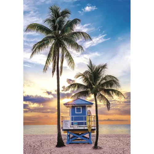 Florida Miami Beach 500 db-os Compact puzzle Clementoni