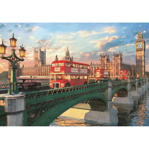 London Westminster Bridge 500 db-os Compact puzzle Clementoni