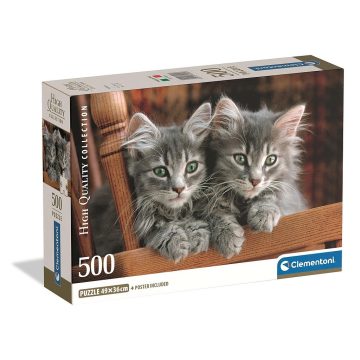 Cicás 500 db-os Compact puzzle Clementoni