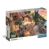 Olaszország Lake Como 500 db-os Compact puzzle Clementoni