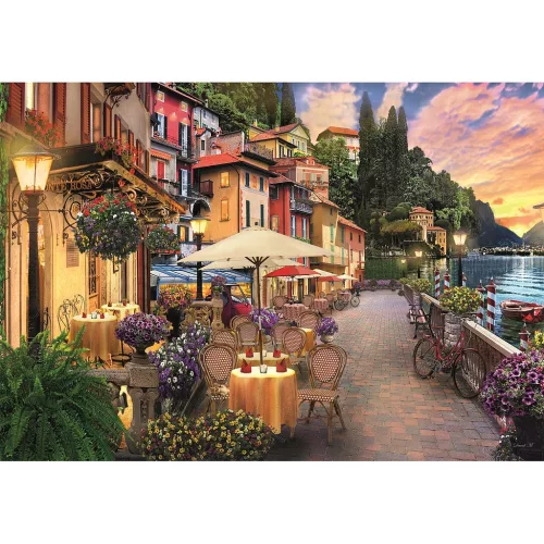 Olaszország Lake Como 500 db-os Compact puzzle Clementoni