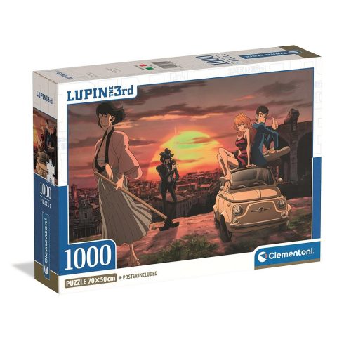 Lupin III 1000 db-os Compact puzzle Clementoni