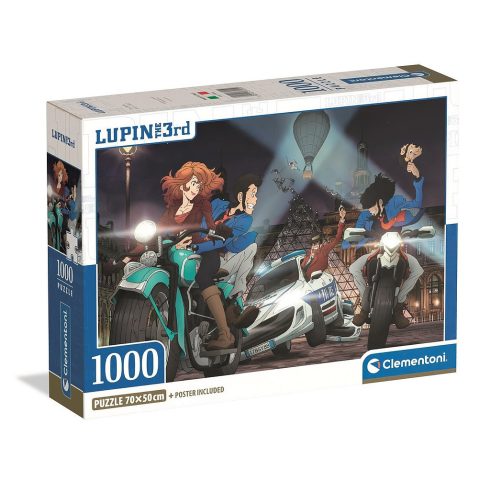 Lupin III 1000 db-os Compact puzzle Clementoni