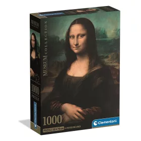 Kompaktné puzzle Art Mona Lisa 1000 dielikov Clementoni
