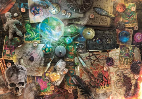 Mystisches Maleficium 1000 Teile Kompaktpuzzle Clementoni