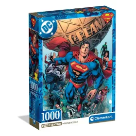 Superman Planet 1000-teiliges Kompaktpuzzle von Clementoni