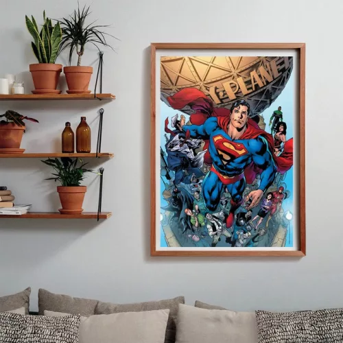 Superman Planet 1000-teiliges Kompaktpuzzle von Clementoni
