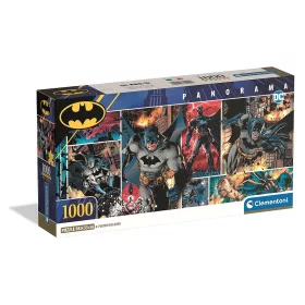   Mozaika Batman 1000 dielikov panoráma kompaktné puzzle Clementoni
