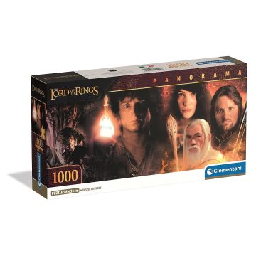 A Gyűrűk Ura 1000 db-os panorama Compact puzzle Clementoni