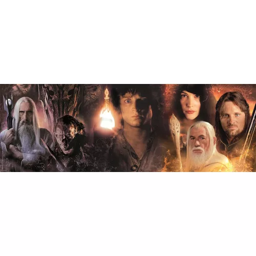 Herr der Ringe Mission 1000-teiliges Panorama-Kompaktpuzzle von Clementoni