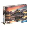 Franciaország Mont-Saint Michel 1000 db-os Compact puzzle Clementoni