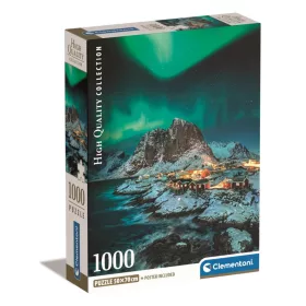 Norvégia Lofoten 1000 db-os Compact puzzle Clementoni