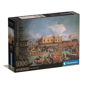   Umelecký pohľad na vojvodský palác 1000 dielikov Kompaktné puzzle Clementoni