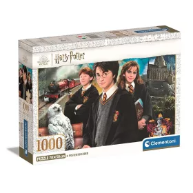  Harry Potter Here Begins 1000 db-os Compact puzzle Clementoni