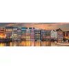 Clementoni, kompaktné puzzle Amsterdam Bright, 1000 dielikov, panoráma