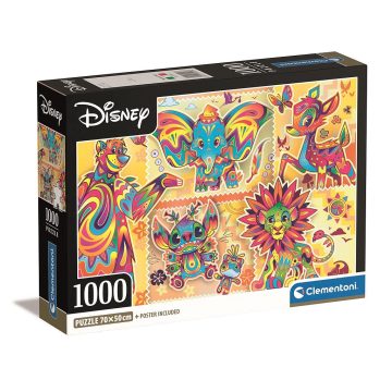   Disney Classics Boho Style 1000 db-os Compact puzzle Clementoni