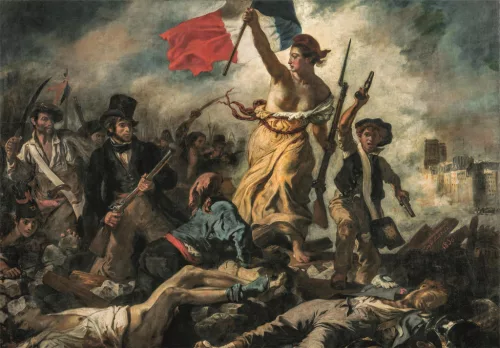 Art Liberty Leading the People Delacroix kompaktna slagalica od 1000 dijelova Clementoni