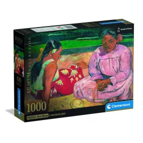   Umenie Tahiti Ženy Gauguin 1000 dielikov Kompaktné puzzle Clementoni