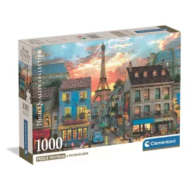 Puzzle Parížske ulice 1000 dielikov Clementoni