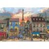 Puzzle Parížske ulice 1000 dielikov Clementoni