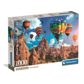   Puzzle Clementoni s morčacími balónmi v Kappadokii, 1000 dielikov