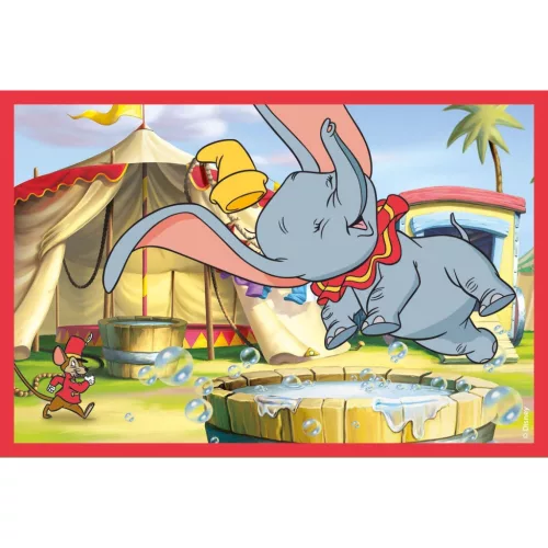 Príbehová kocka s rozprávkovými príbehmi Disney Classics, 6 dielikov, Clementoni