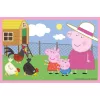 Príbehová kocka Prasiatka Peppa s kačacím jazierkom, 6 ks, Clementoni