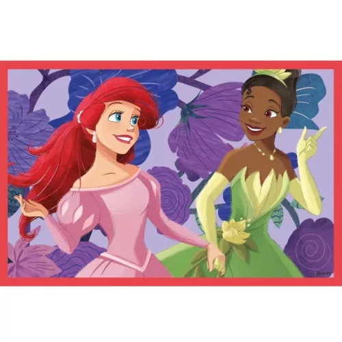 Disney princezné Bonding Story kocky 6 ks Clementoni